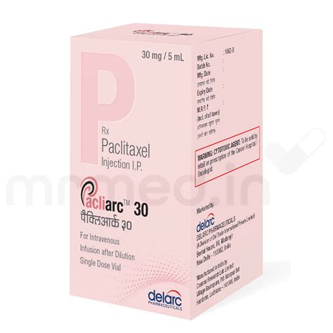 Buy Pacliarc 30mg Injection Online: View Uses, Price, and Side Effects ...