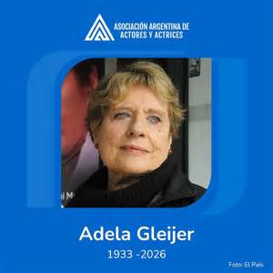 Murió a los 92 años Adela Gleijer, actriz de “Verano del ’98” y “Los ...