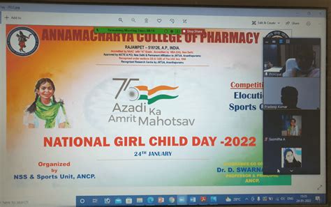 NATIONAL GIRL CHILD DAY- 2022