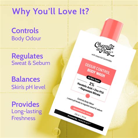 Odour Control Body Wash for Long Lasting Freshness | Chemist at Play ...