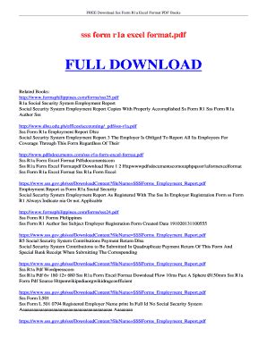 Fillable Online avlib Bsssb form r1a excel format pdf - avliborg Fax ...