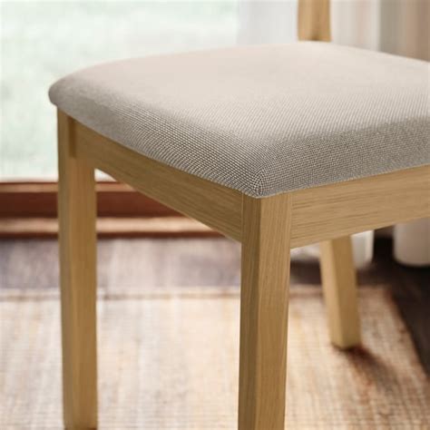 TONSTAD / TONSTAD table and 6 chairs, oak veneer/oak effect Fridtuna ...