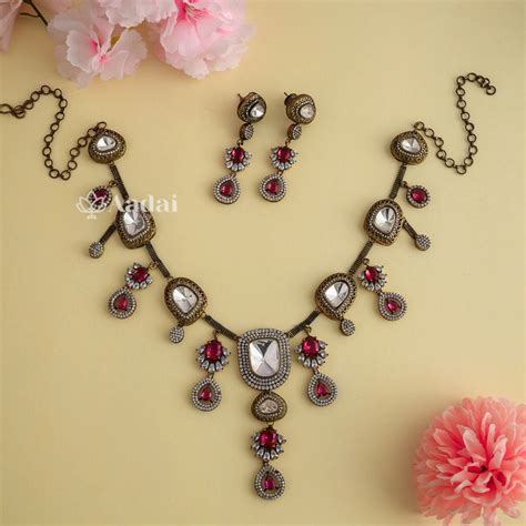 Sabyasachi Replica Victorian Necklace – Aadai Alangaram