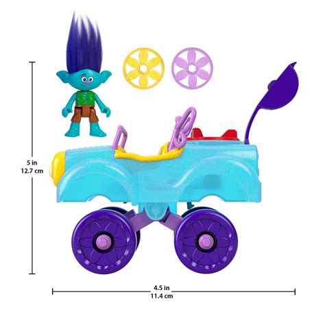 Imaginext DreamWorks Trolls Branch Figure and Buggy India | Ubuy