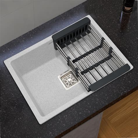 THOISEWELT® 304"Stainless Steel Single Bowl Kitchen Sink Bar Sink ...