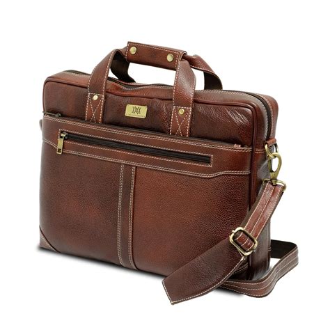 WRIZA Fashions Men and Women Brown |Genuine Leather Messenger Bag ...