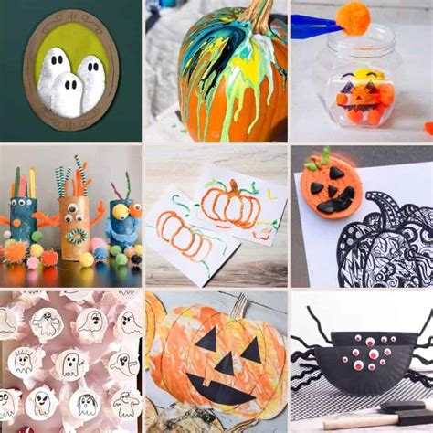 22+ Easy Halloween Crafts & Art Project Ideas For Kids Of All Ages ...