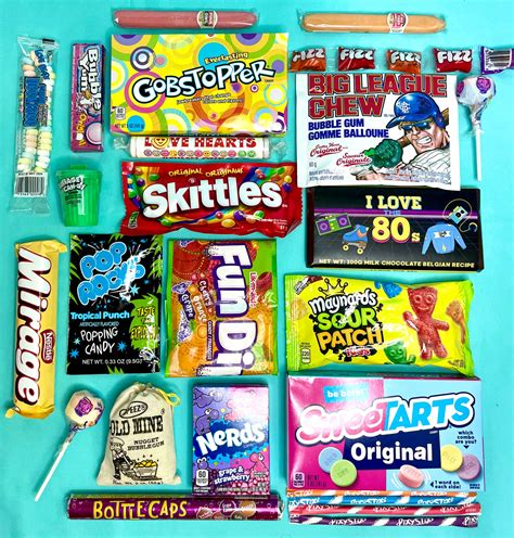 1980s Retro Candy Gift Box – Dessart Sweets Ice Cream & Candy Store