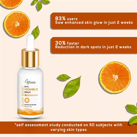 Buy CGG COSMETICS VITAMIN C 20%- HYALURONIC ACID- & GLUTATHIONE FACIAL ...