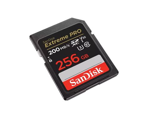 SanDisk Extreme PRO SDXC Memory Card - 256GB SD Card - MaxGaming.com
