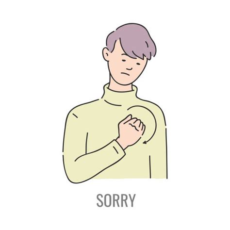 Image result for Sorry Sign Language