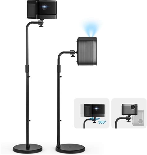 Amazon.com: BAISHUN Projector Floor Stand with 1/4 Inch Thread ...