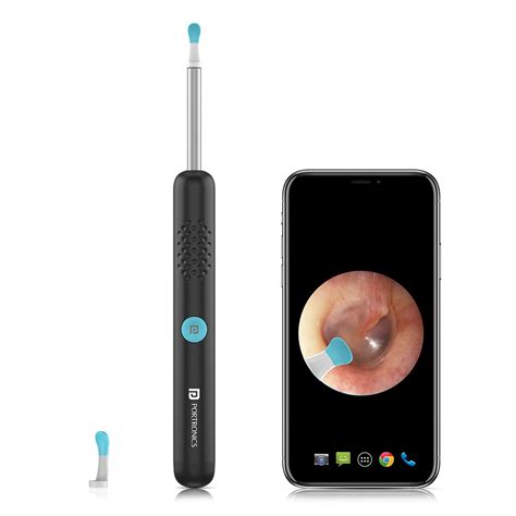 Portronics Cleansify Ear Endoscope Otoscope/Wax Cleaner with 1080p FHD ...