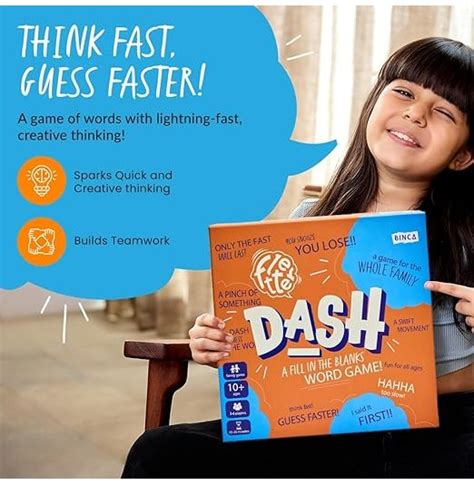 Buy Fletter Dash: The Ultimate Fill-In-The-Blanks Word Card Game For ...