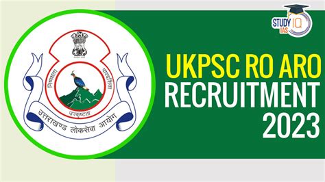UKPSC RO ARO Notification 2023, Exam Date, Vacancy