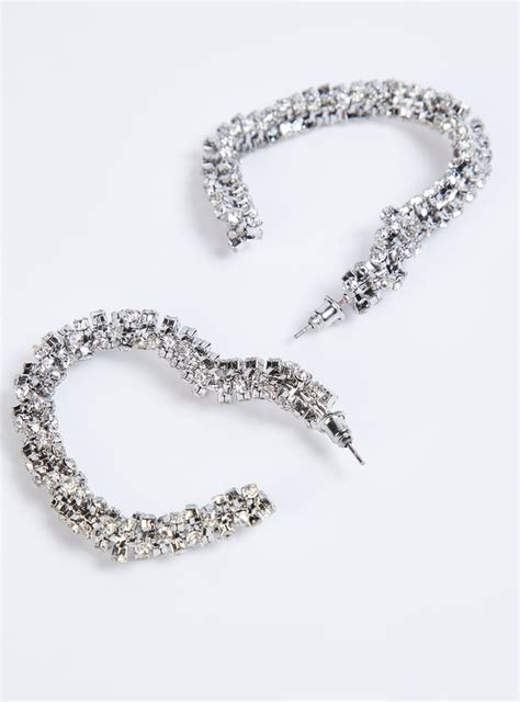 Buy Women Embellished Hoop Earrings Online at just Rs. 249.0 ...