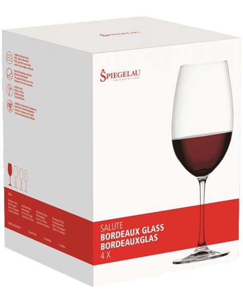 Salute Glass Bordeaux (4 pcs.) | Greece and Grapes