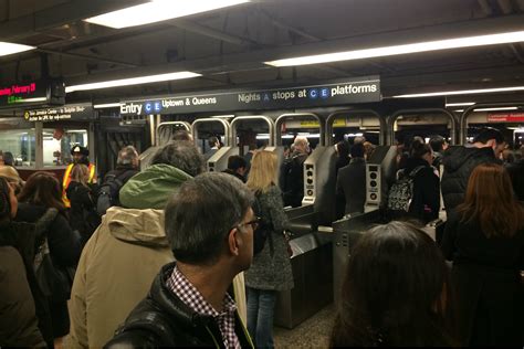 E and F Trains Delays Caused by Lingering Weekend Track Work, MTA Says ...