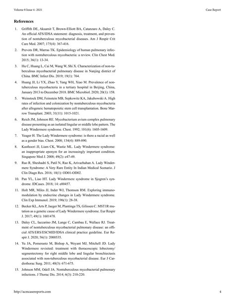 Repeated Hemoptysis With Progressive Bronchiectasis: A Case Report of Lady Windermere Syndrome | PDF