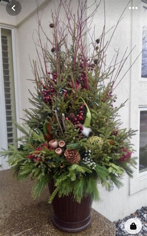 Pin on Christmas | Christmas topiary, Outdoor christmas planters ...
