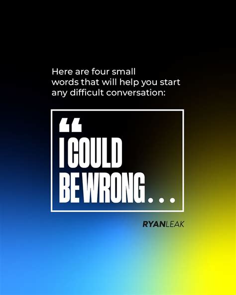 Ryan Leak | You’ve got a lot of legitimate reasons not to do it. I get it. Just do it anyways ...