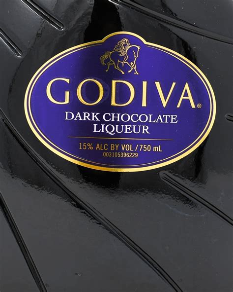 Godiva, Dark Chocolate Liqueur, 750ml - Princeville Wine Market