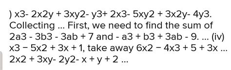 Multiply (3x2 – 4xy + 2y2 ) by (2x – y) and find its value by taking x ...