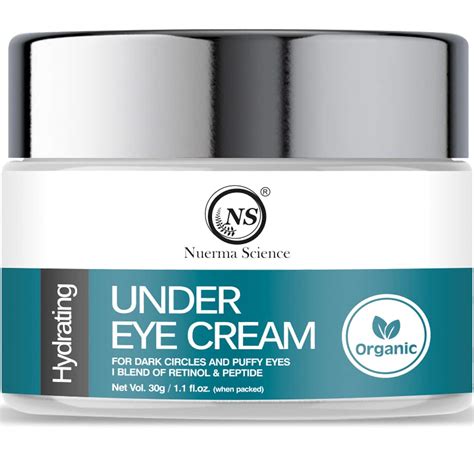 Nuerma Science Under Eye Cream for Dark Circles, Puffiness & Fine Lines ...