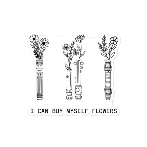 Buy Lyrics, Star Wars, Mashup, Miley, Flowers, Lightsaber, Floral, Rey ...