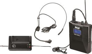 Ahuja ABW 400UL Portable Wireless Collar/Head Mic for YouTubers, Online ...