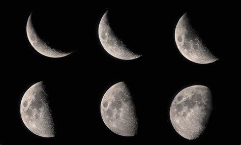 月相图及对应的名称,月相的变化图及名称,月相名称带图(第6页)_大山谷图库