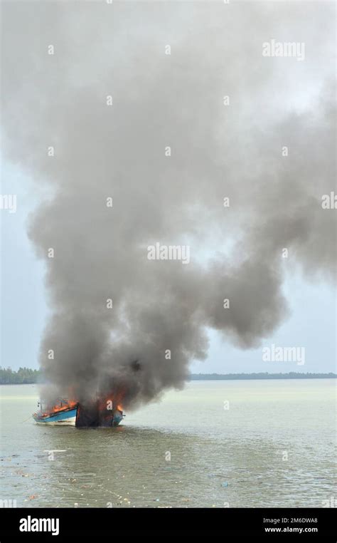 Image result for A Boat Exploding