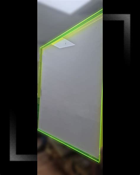 Fluorescent Acrylic Frames