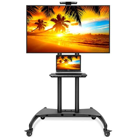 Buy Rolling TV Stand Mobile TV Cart for 55 - 80 Plasma Screen, LED, LCD ...