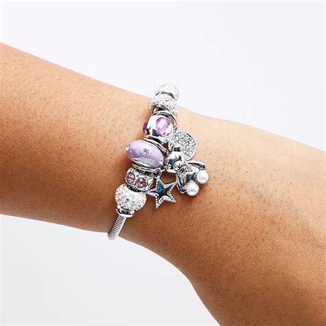 Teddy Charms Silver Bracelet | Cute Silver Charm Jewelry