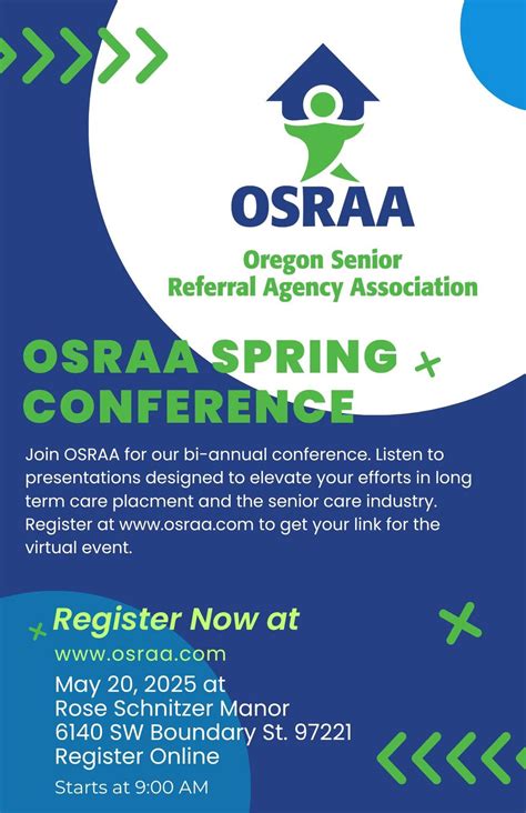 We're excited to attend the Oregon Senior Referral Agency Association ...