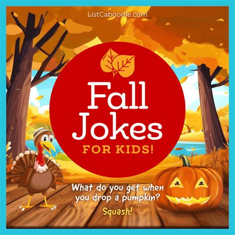 50+ Fall Jokes For Kids (Fall Funnies to Leaf Them Laughing!)