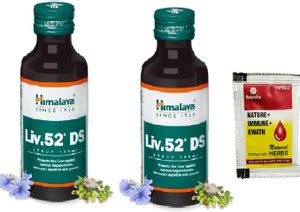 HIMALAYA A Combo of natural & herbal Products Liv.52 DS Syrup 200ml ...
