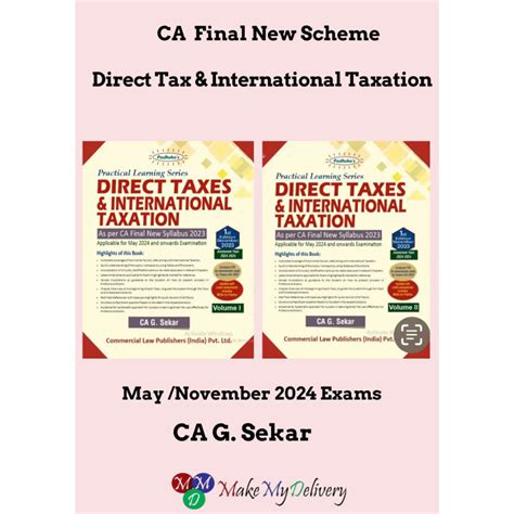 Direct Tax Laws And International Taxation