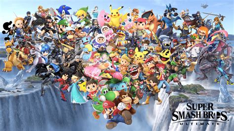 Super Smash Bros Ultimate Logo Wallpapers - Wallpaper Cave
