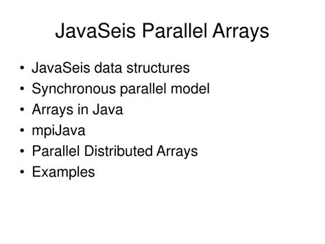 Image result for Parallel Arrays Java