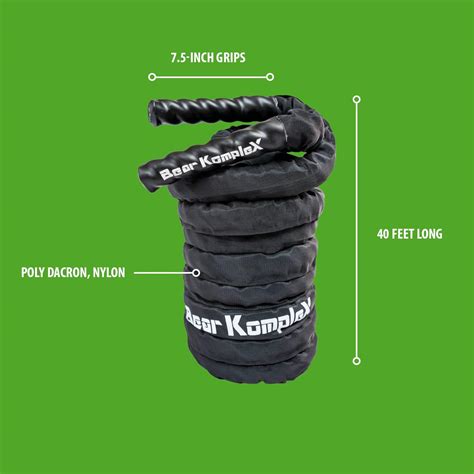 Bear KompleX Battle Rope, Strength & Conditioning India | Ubuy