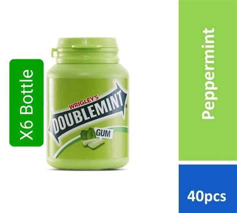 Buy MINTS Chewing WRIGLEY'S Doublemint Gum Pappermint Gums Breath x6 ...