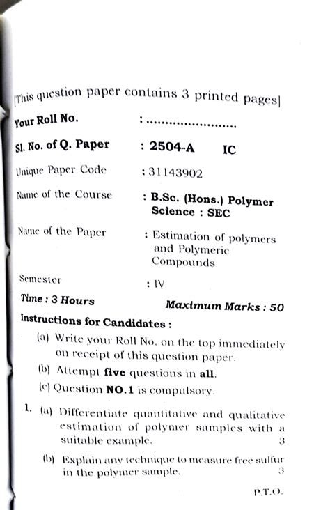 EPPC(SEC) PYQ'S Semester 4 - Thisqucstion paper contains 3 printed ...