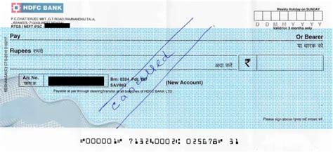 Image result for Current Account Cancelled Cheque
