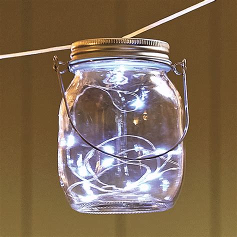 Image result for Solar Mason Jar String Lights