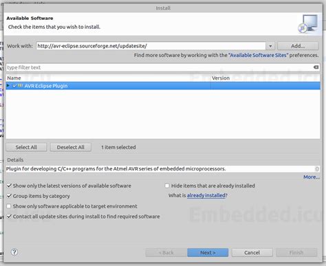 Linux AVR IDE 的图像结果