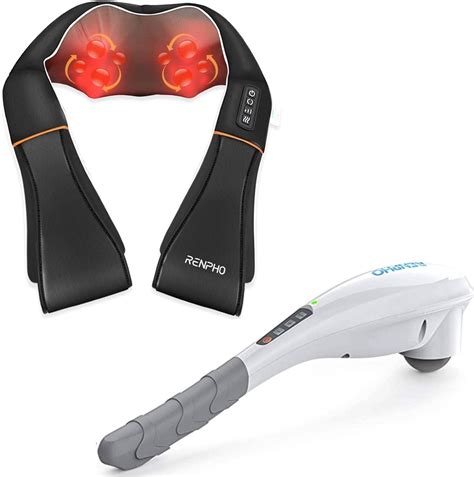 Buy Neck and Shoulder Back Massager & Hand Held Massager for Muscles ...
