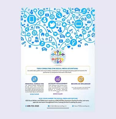 Flyer Designs for social media advantage - Hih7 Webtech Private Limited