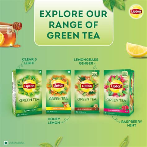 Lipton Honey, Lemon Green Tea Bags Box Price in India - Buy Lipton ...